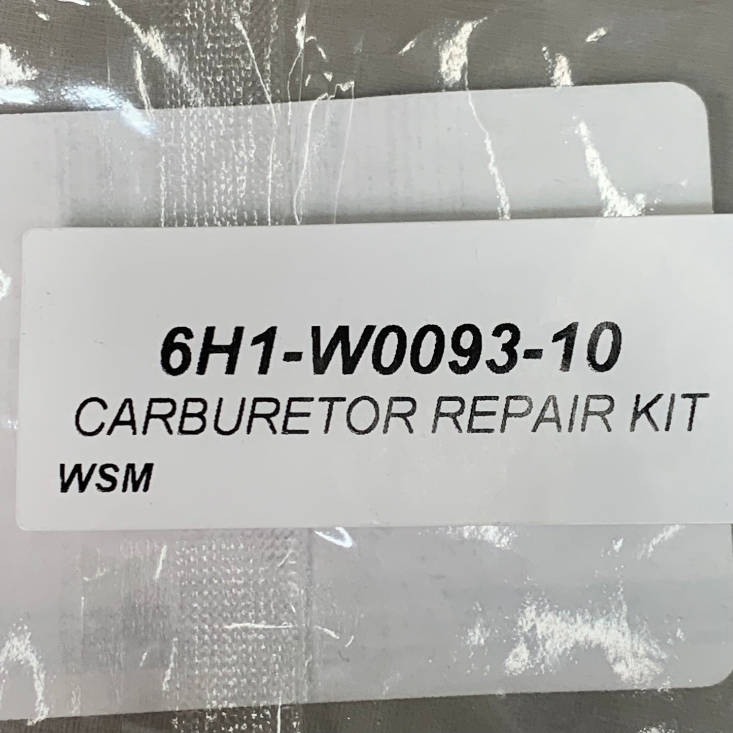 WSM Carburetor Kit For Yamaha 75 / 90 Hp Without Float 6H1-W0093-10-00