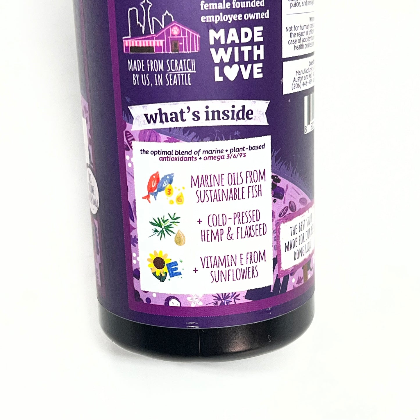 AUSTIN & KAT Austin Everything Oil Omega Fish Oil Liquid Skin & Coat BB 11/27