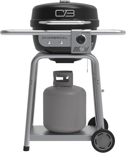 CHARBROIL Bistro Pro Gas Grill For Small Spaces And Patios 240 sq in Black 25302161