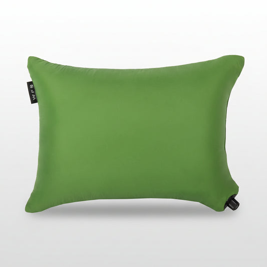 WFS Ultralight Air-core Travel Pillow Premium Macrofibre Padding Green 989PILLOW