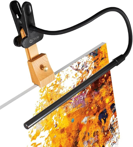 OTTLITE Clip-On LED Easel Lamp with ClearSun LED Technology REV022221