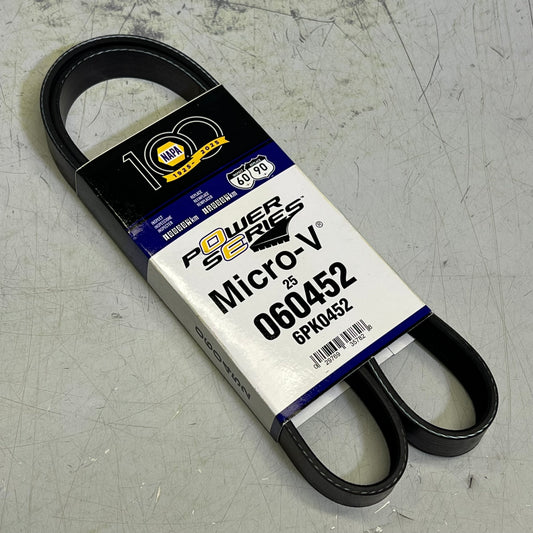 NAPA Automotive V-Ribbed Belt For Ford & Toyota K06 13/16" x 46" Black 25060452