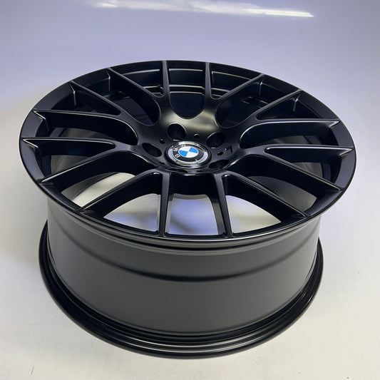 AFTERMARKET Alloy Wheel for BMW 72.6 Center Bore 5x120 Bolt 19" 8.5 Matte Black B2047-1