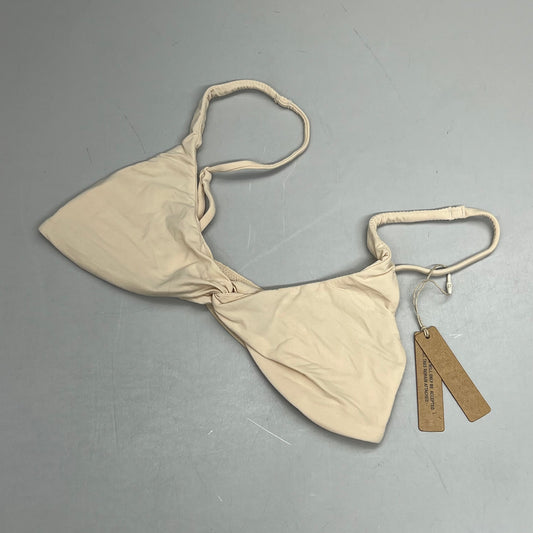 SKIMS Buttery Soft Knotted Bra Women's Sz S Sand BR-SCN-0445