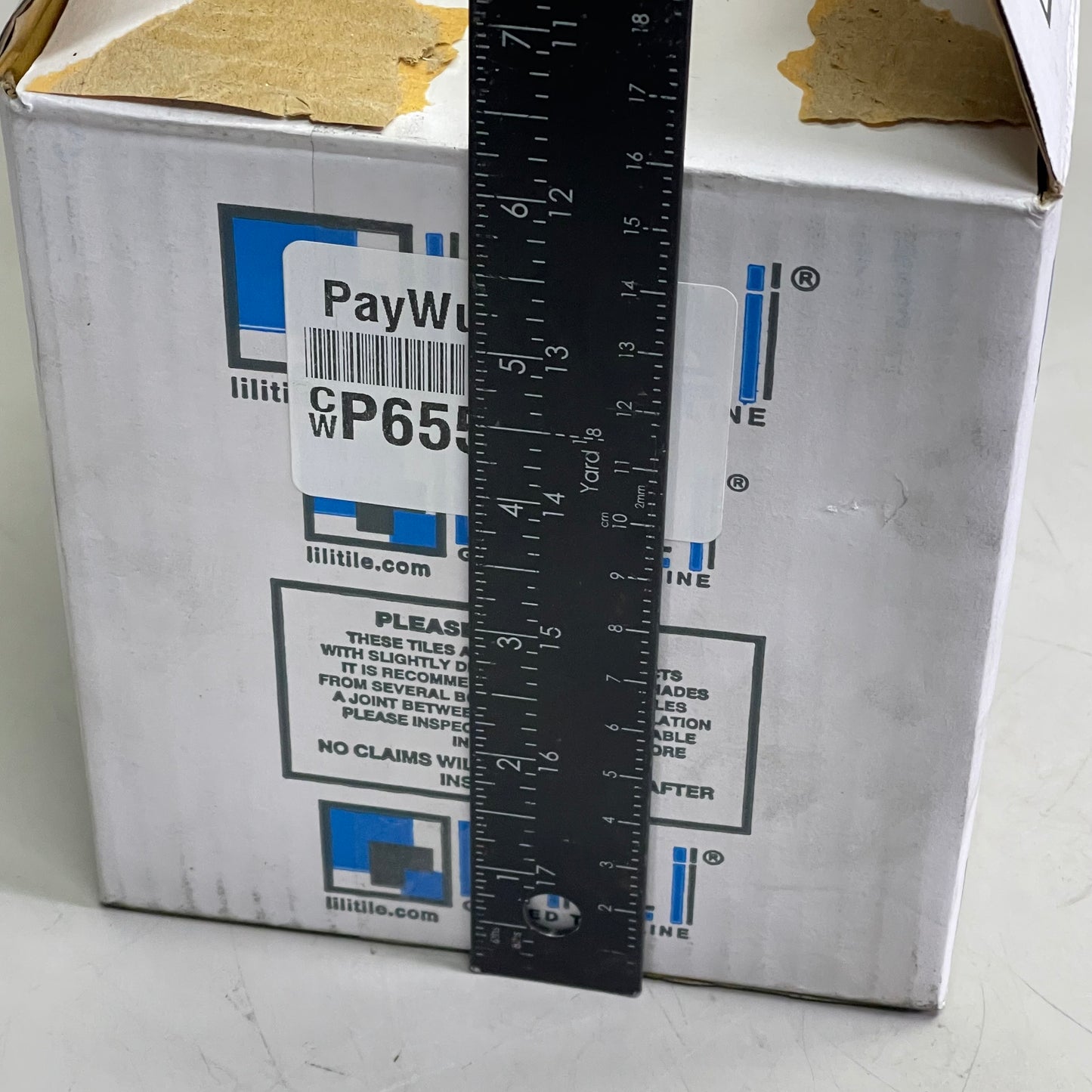 LILI (45 Tiles) Lotus Leaf Glaze Tile 2" x 8" Green G-LLF-28-45