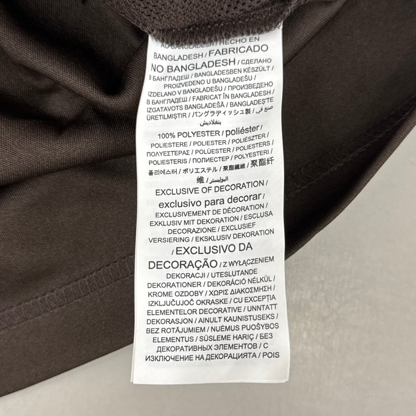 NFL Cleveland Browns Quarter Zip Pullover Shirt Long Sleeve M Brown 1802969