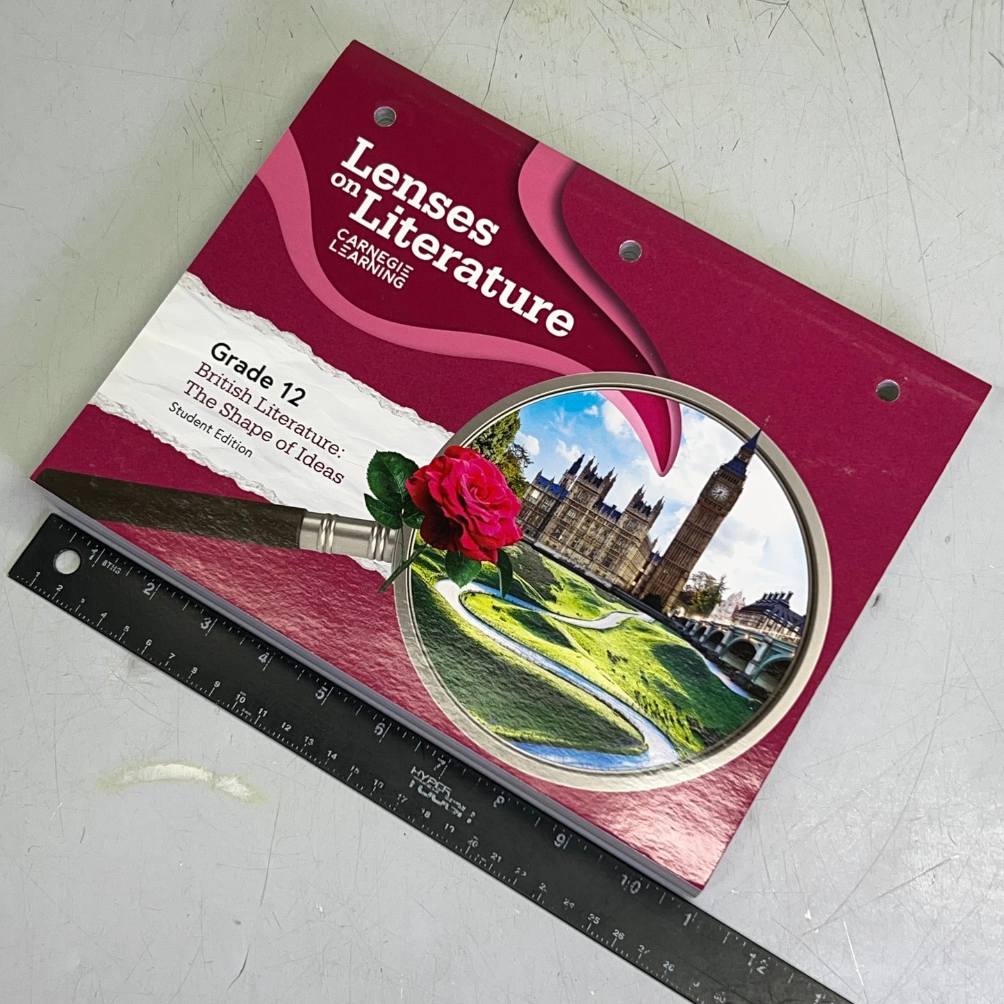 LENSES on LITERATURE Student Edition Grade 12 British Literature the Shape of Ideas