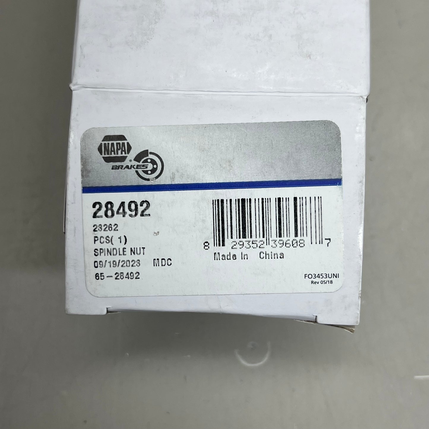 NAPA Spindle Lock Nut Front For Ford & Lincoln Models 28492