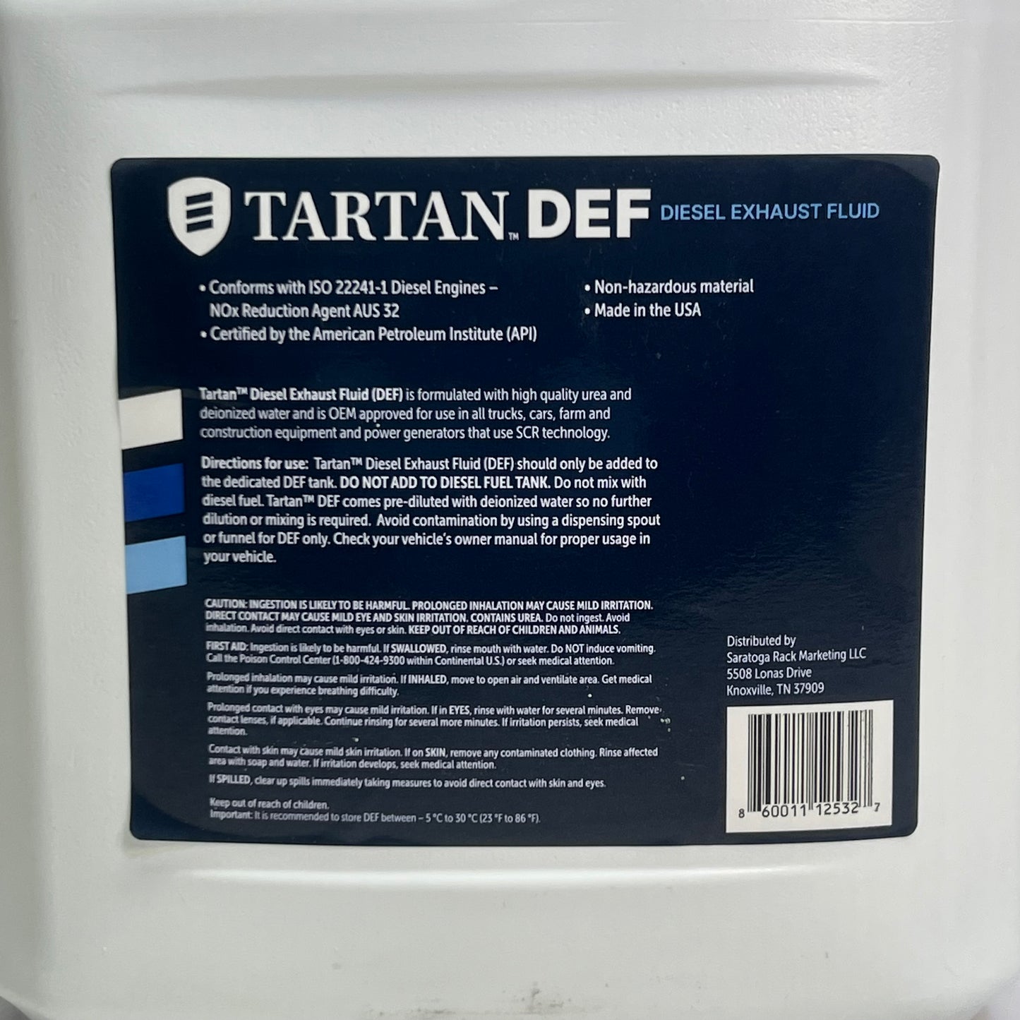 TARTAN DEF Diesel Exhaust Fluid 2.5 Gal.