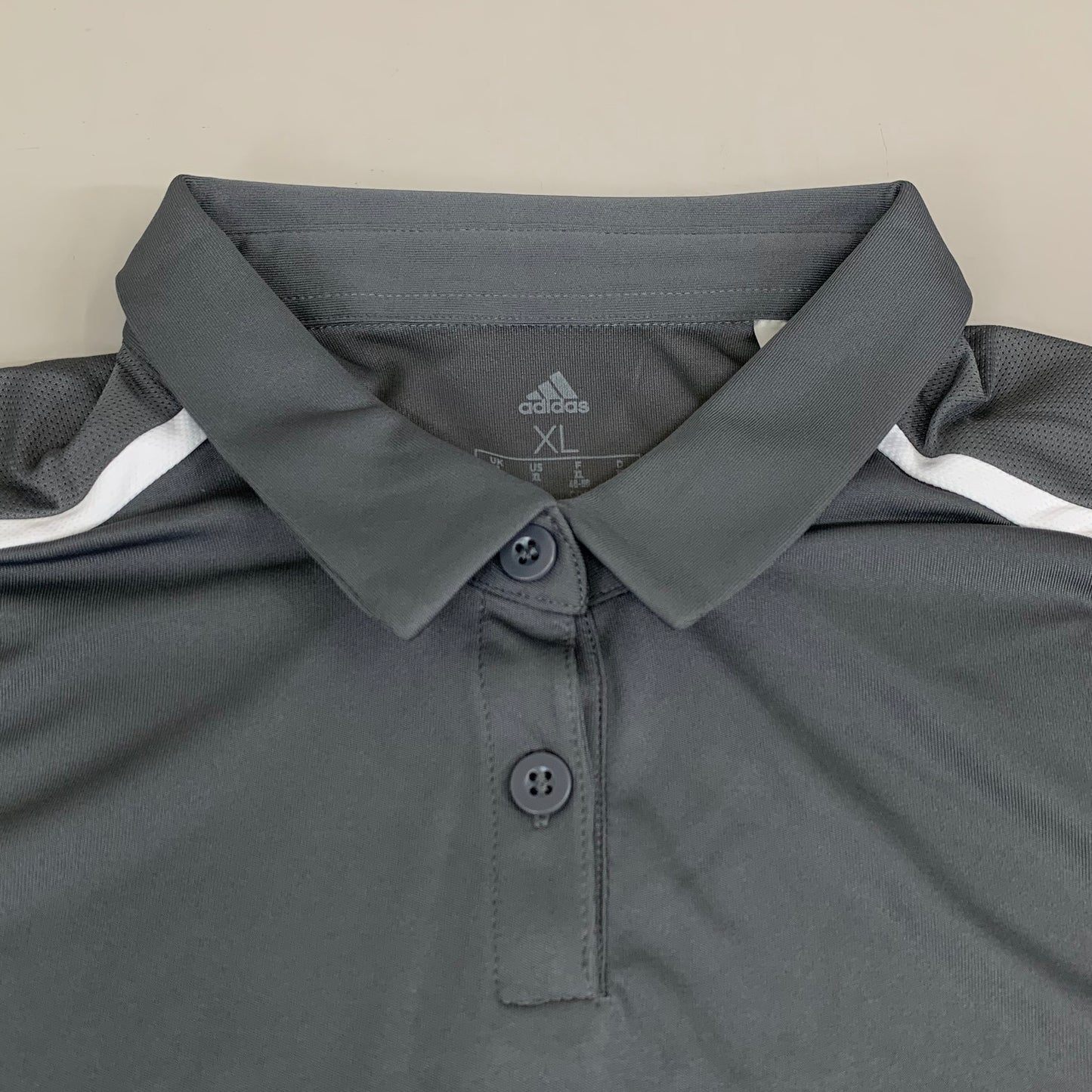 ADIDAS Aeroready Polo Shirt Women's XL Grey HT7680