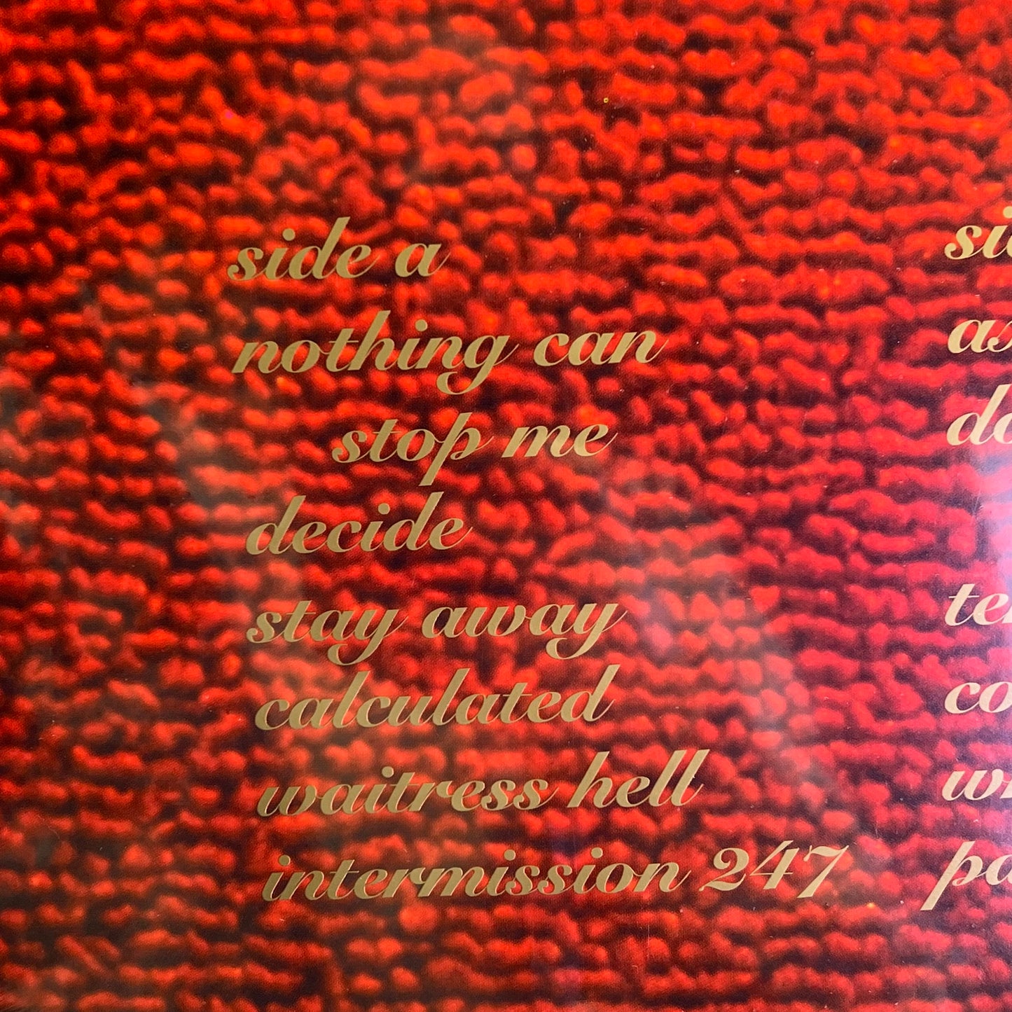 HEAVENS TO BETSY Calculated Record Vinyl, LP, Album Released 1994 Kill Rockstar