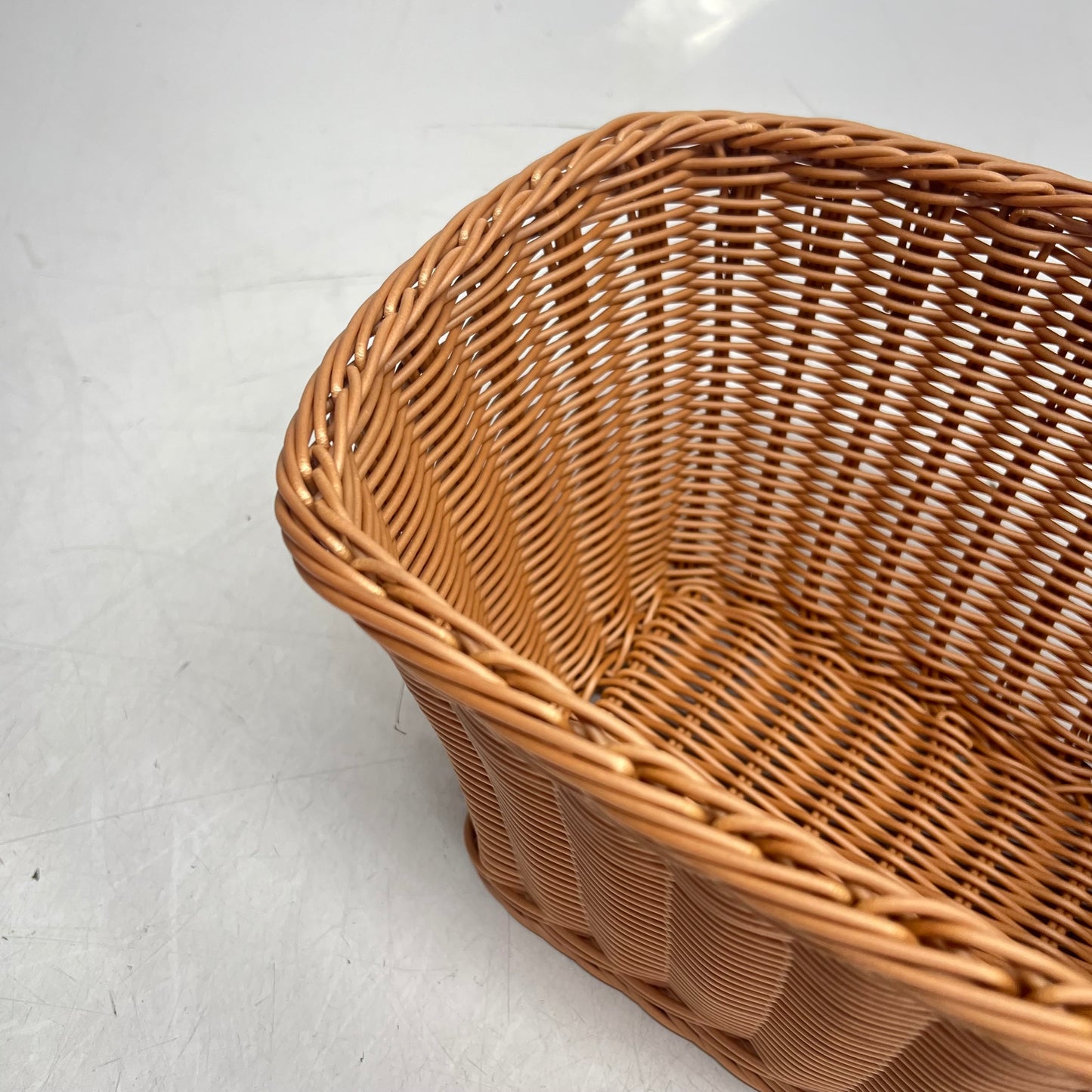 CREATIVE MINDS (SET OF 3) Rectangular Woven Baskets S/M/L Tan MTC-84