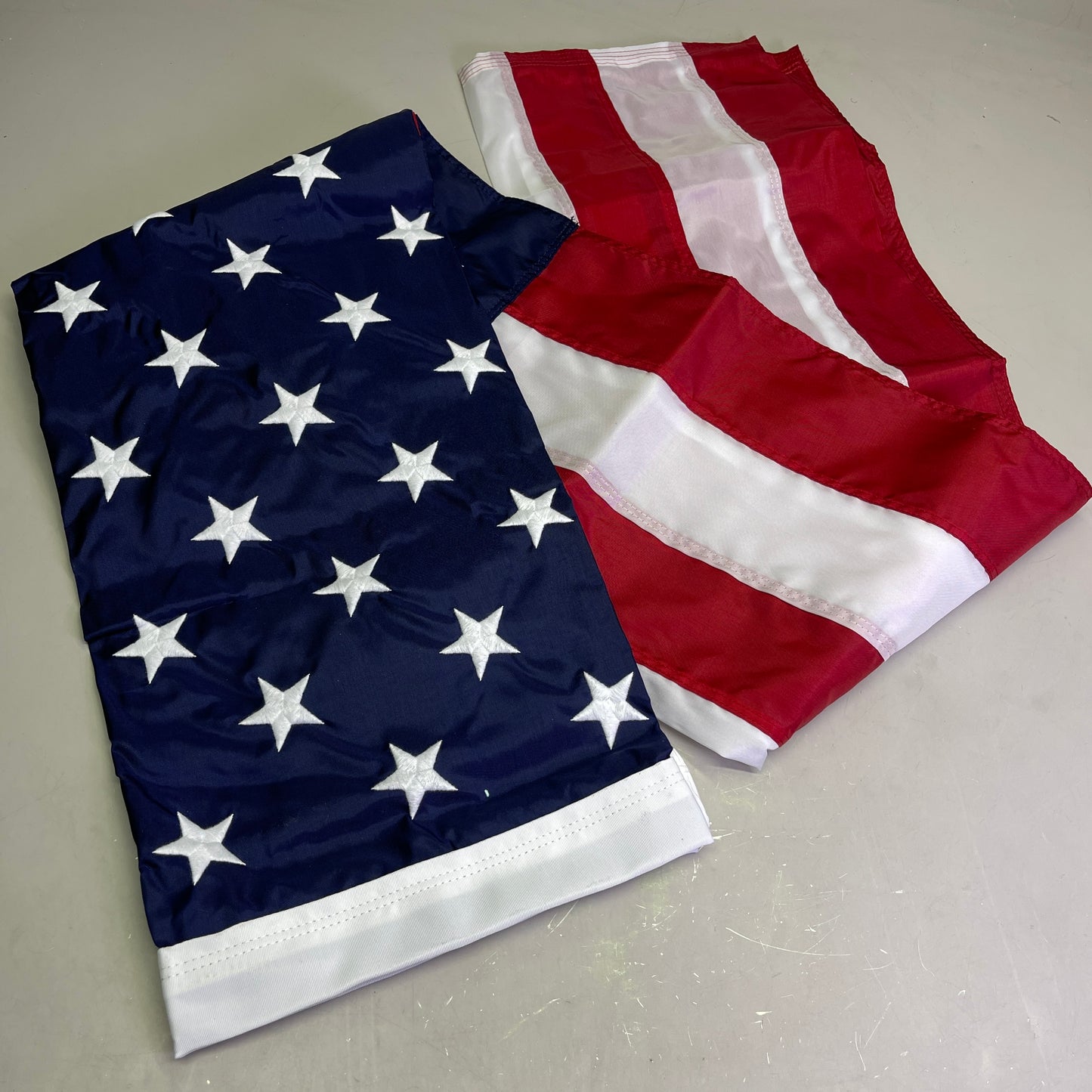ANNIN American Flag USA Made Nylon UV Resistant 4'x 6' Red, White & Blue 3JN77