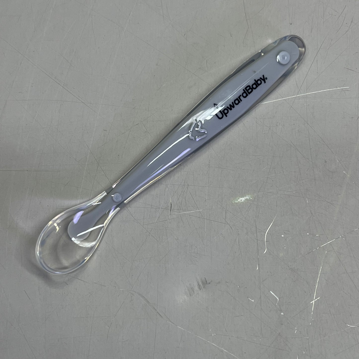 ZA@ UPWARDBABY (3 PACK) Silicone Bowl Suction Set w/ Spoon 5"x5"x2" Blue/Green/Grey