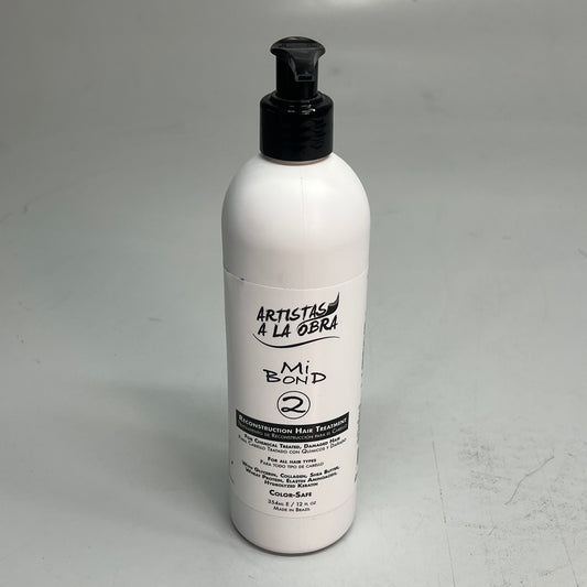 ARTISTAS A LA OBRA MiBond 2 Hair Reconstruction Recovery Treatment 12 Fl Oz