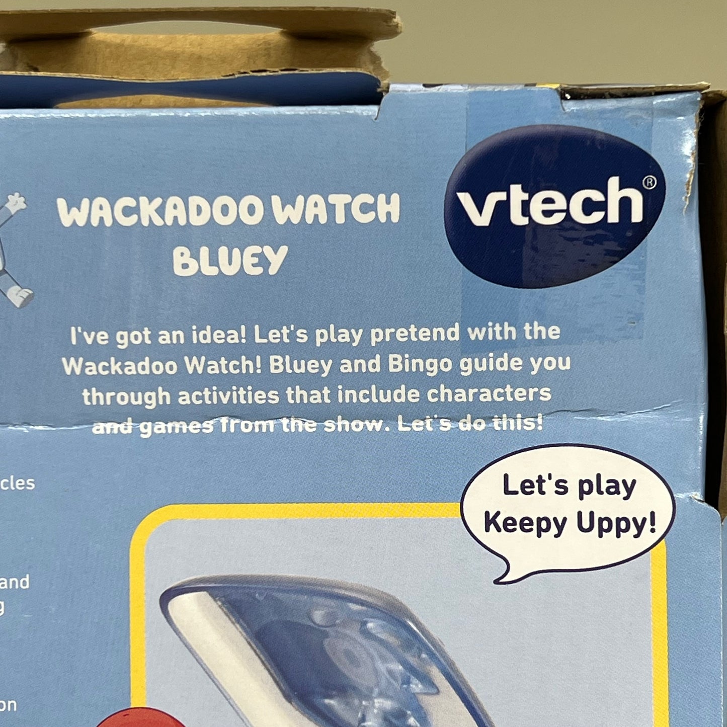 VTECH Bluey Wachadoo Watch 8 Clock Faces 4 Games & Alarm/Timer 3-6 Years 5545