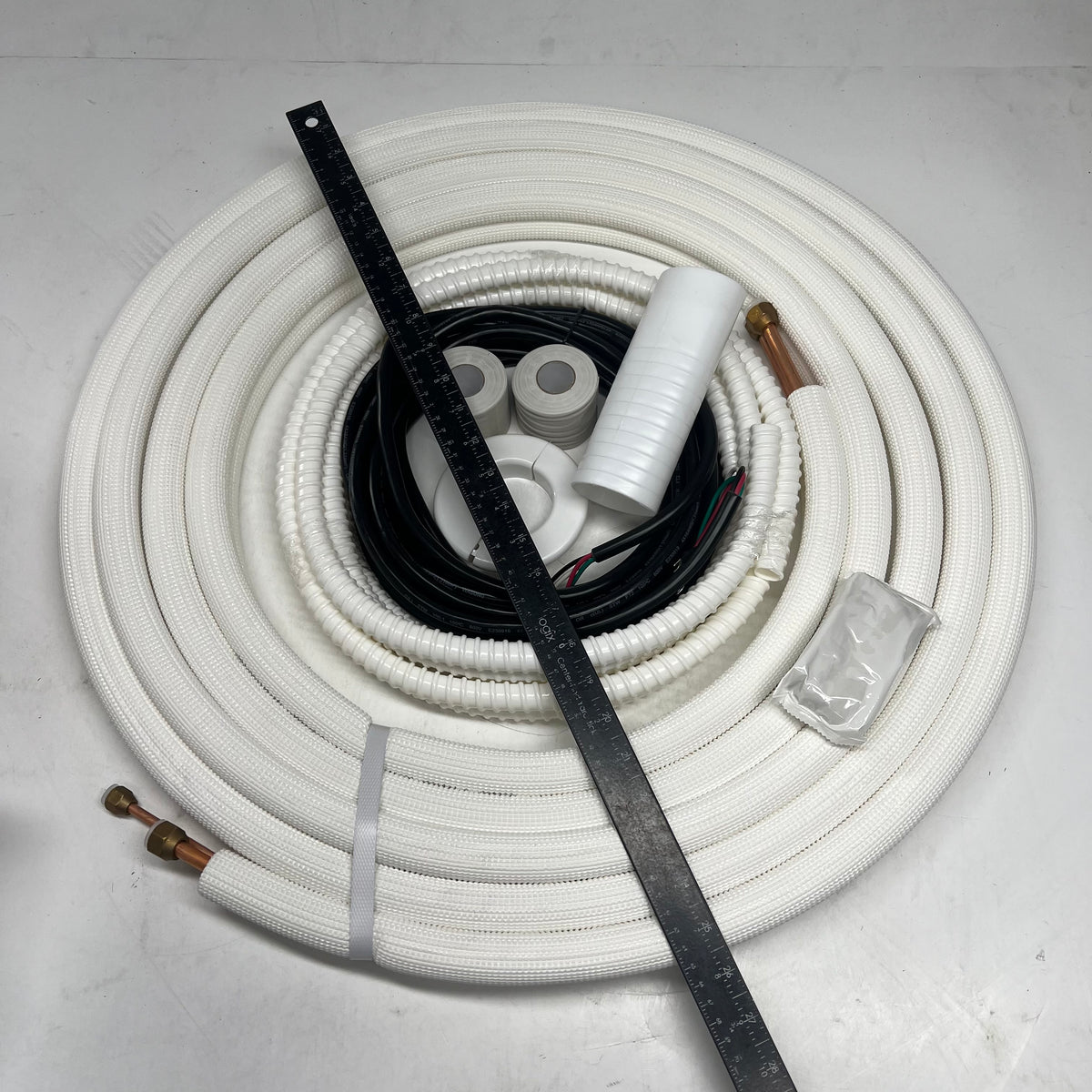COOPER & HUNTER Bundled Installation Kit 1/4" - 3/8" 25' White PJX-N1-C25MAX
