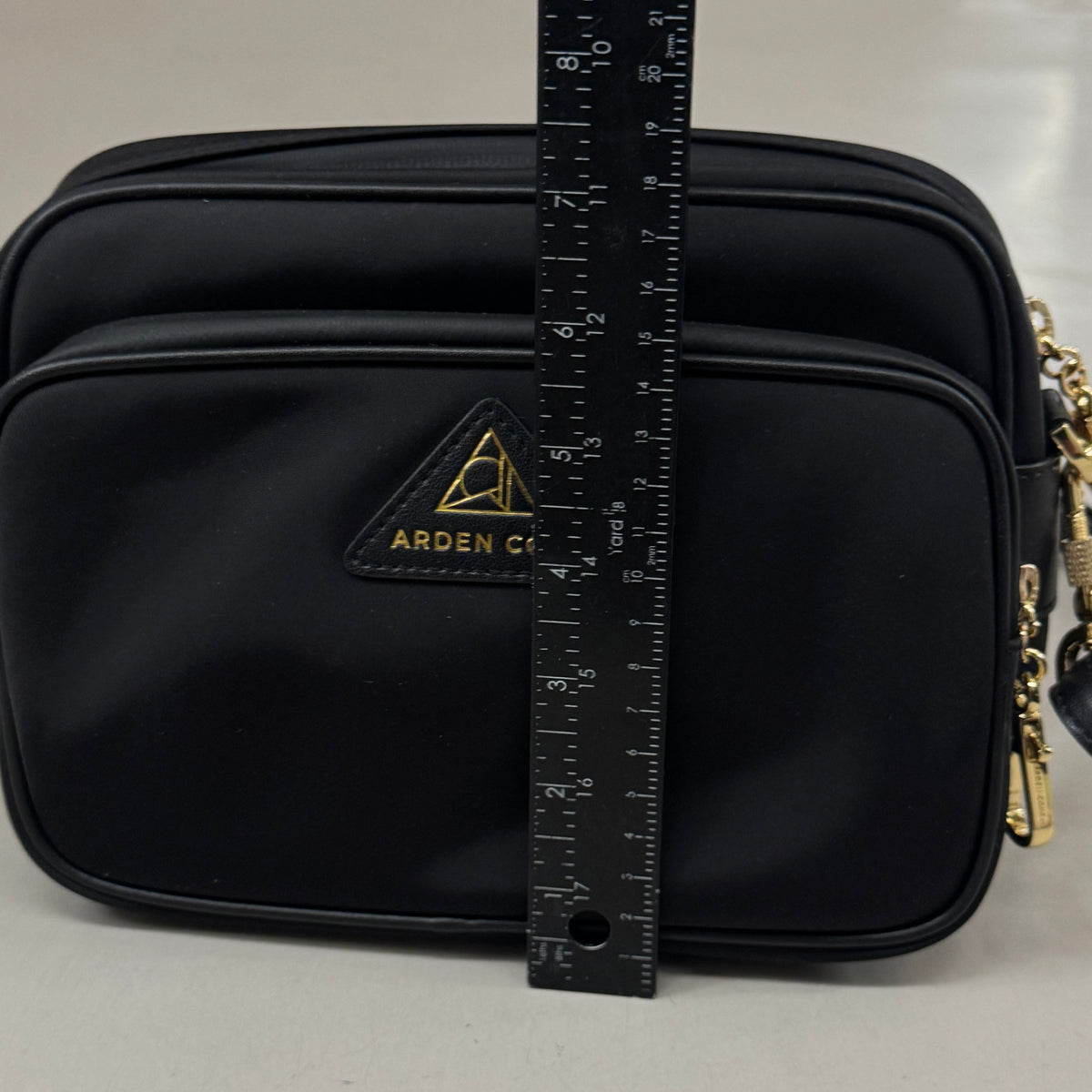 ARDEN COVE Crossbody Nylon Anti-theft Bag Black (New Without Tags)