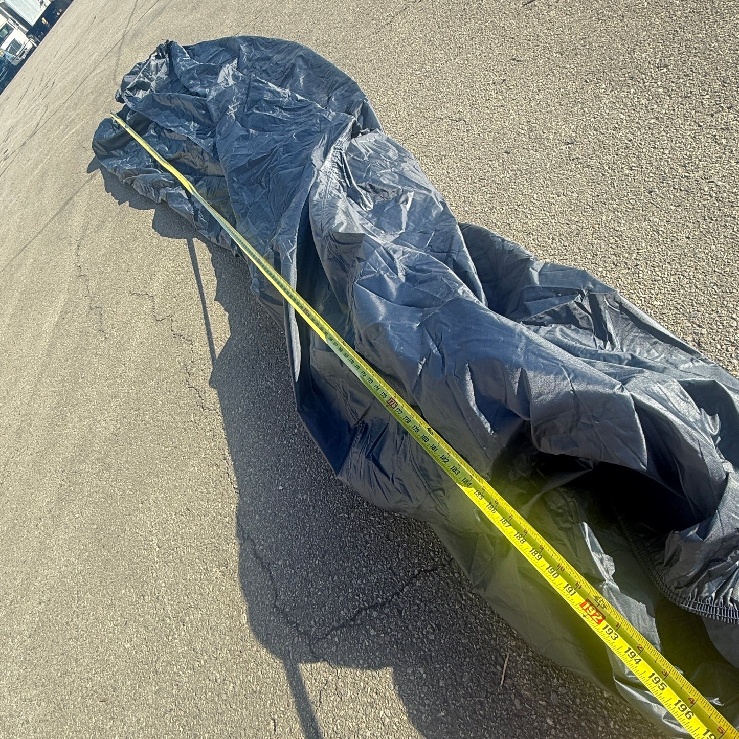 CAR COVER (16 ft) Heavy-Duty Waterproof All-Weather w/ Soft Lining & Lock Navy