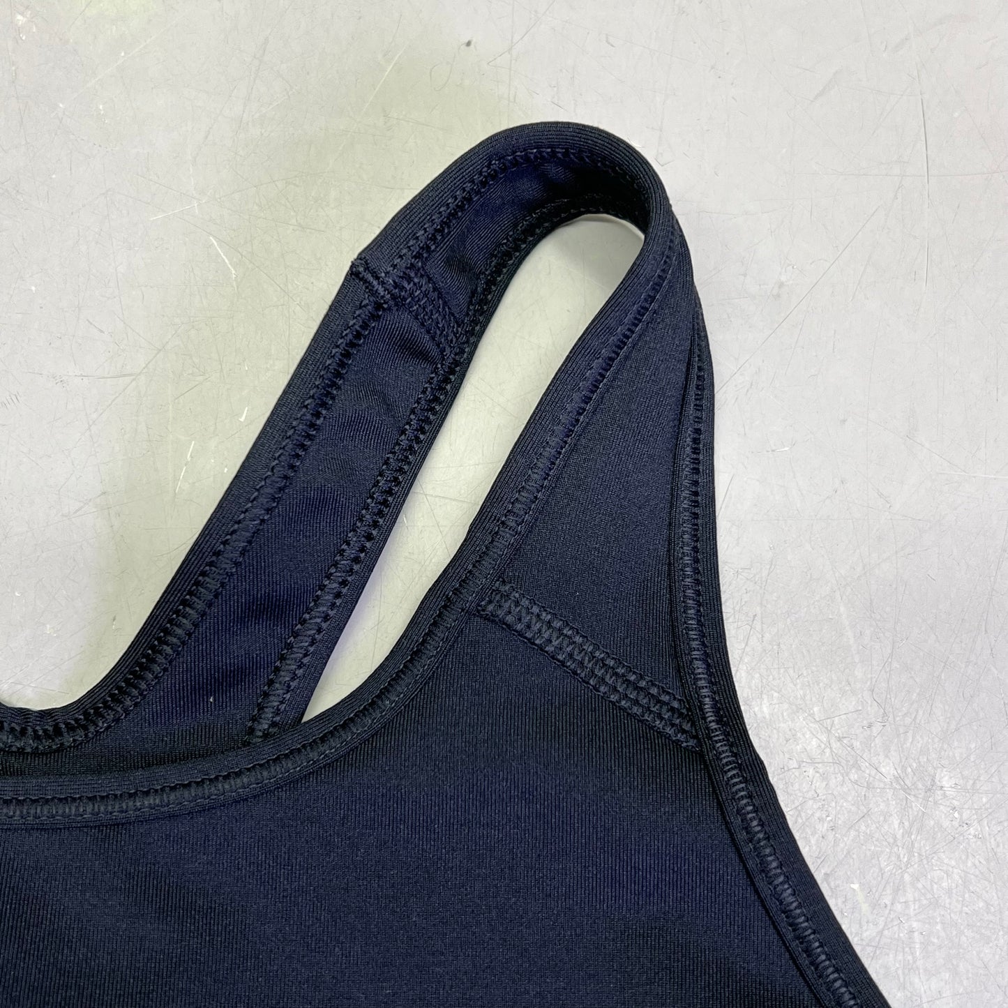 NIKE Swoosh Logo Dri-Fit Sports Bra Women's Sz S Black/White (Pre-Owned)