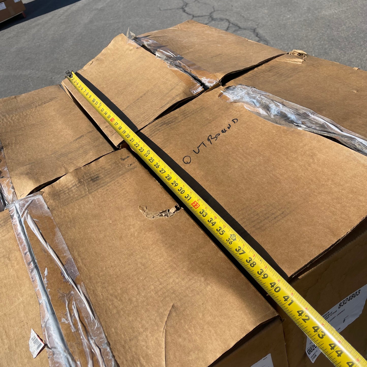 ZA@ Pallet of JASPER RUBBER Round Gaskets 3.5” Dia 002631268 (AS-IS)(B)
