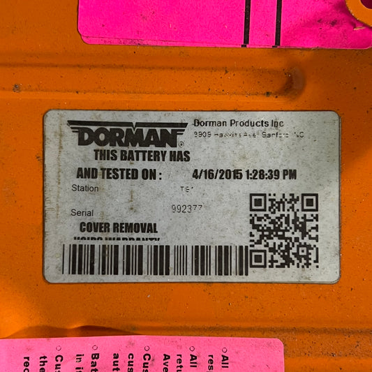 ZA@ Pallet of DORMAN Hybrid Drive Battery 587-010 (AS-IS)