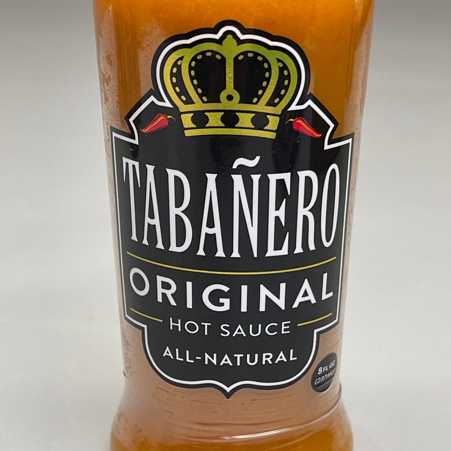 TABANERO ORIGINAL Hot Sauce 8 oz (6 PACK) Best by 6/25