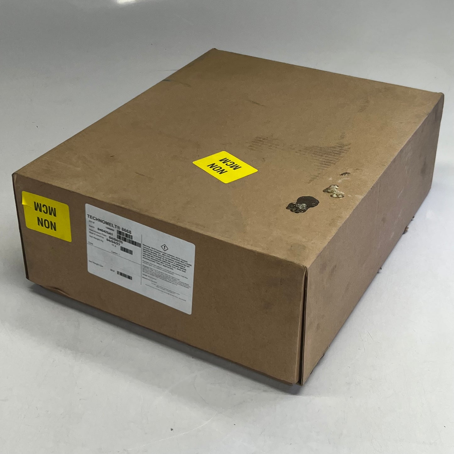 TECHNOMELT Hot Melt Adhesive Light Amber Solid Box Light Amber 38 Lb. 8668