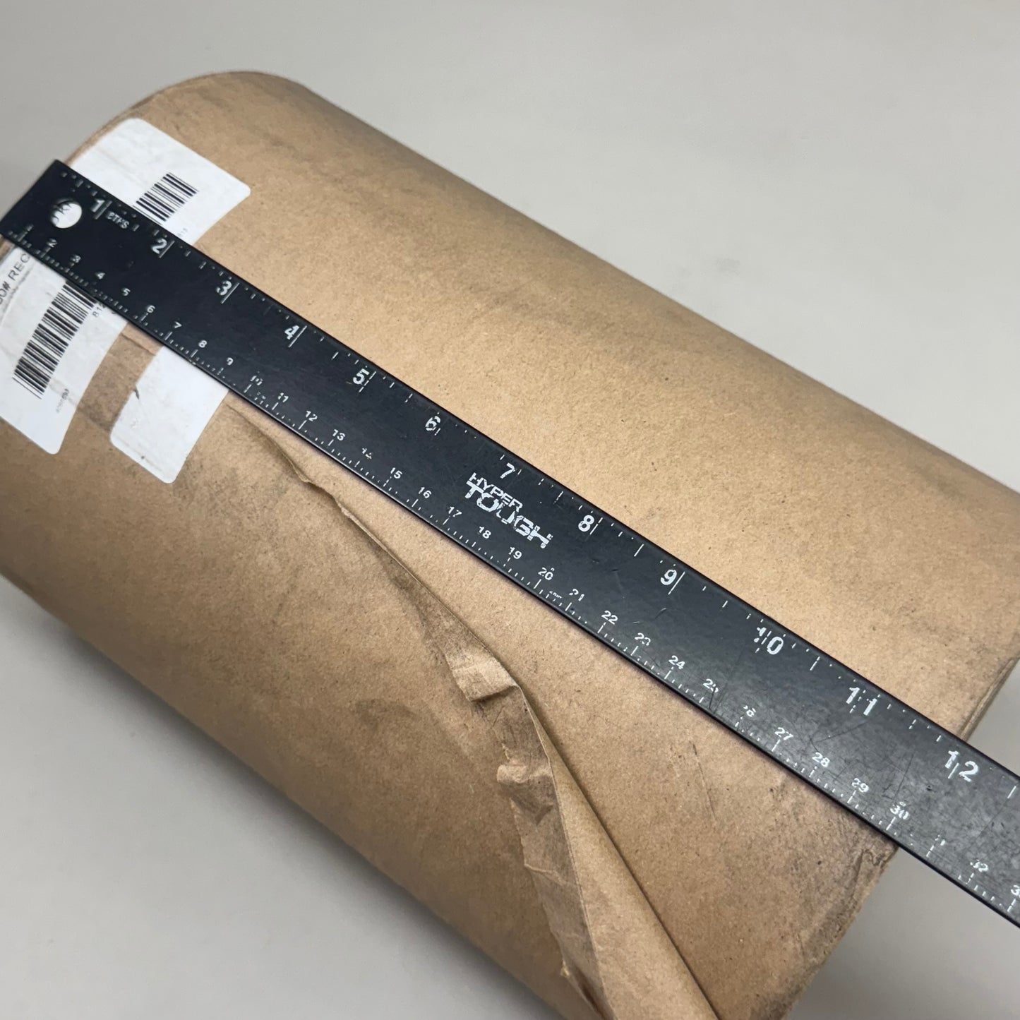 ZA@ KRAFT PAPER Packing Paper Roll #30 12"x1200" Brown As-is Slightly Dirty Outer Layer