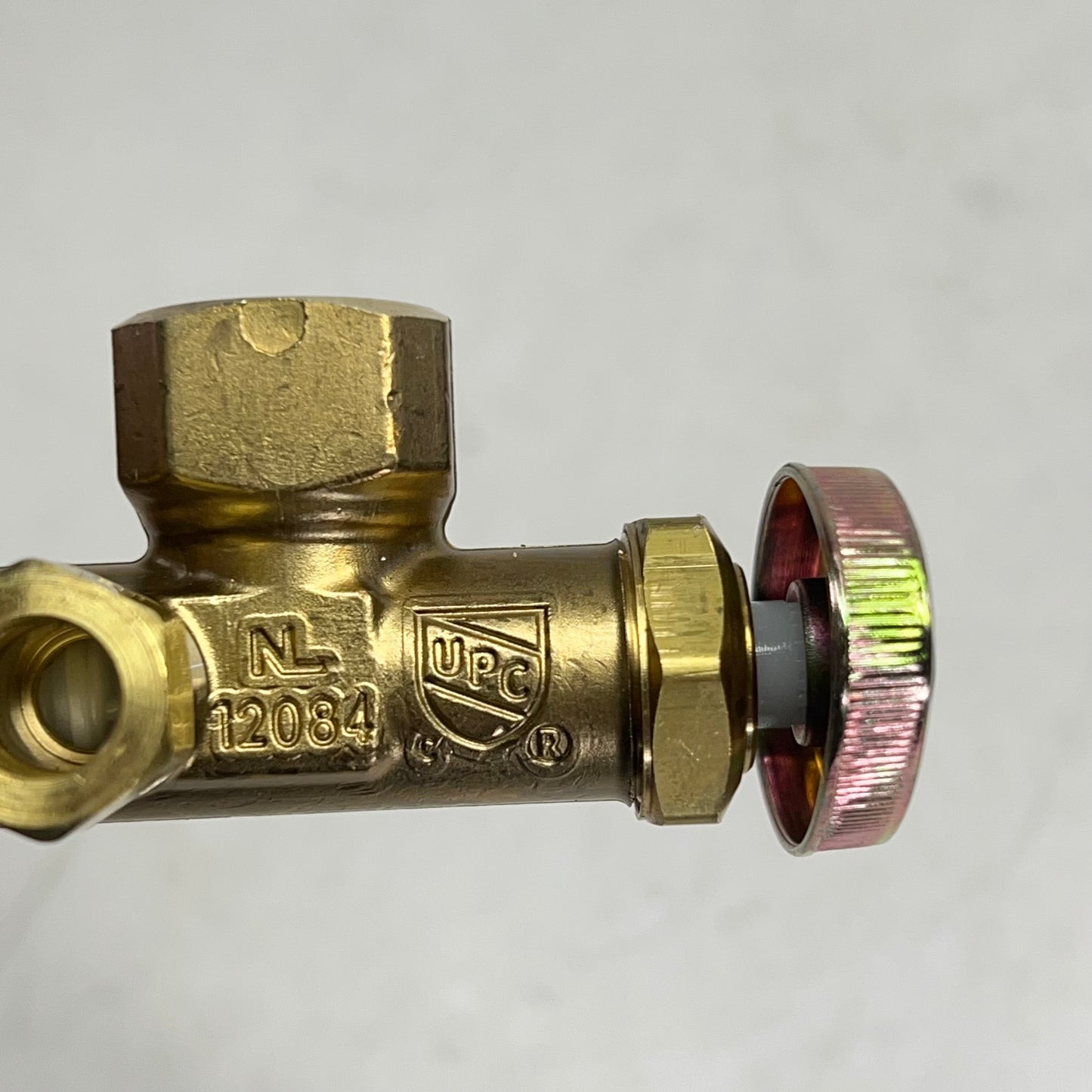 BRASS CRAFT Dual Outlet Shut-off Valve 1/2" FIP Inlet x 3/8" OD CMP R1701DVX R