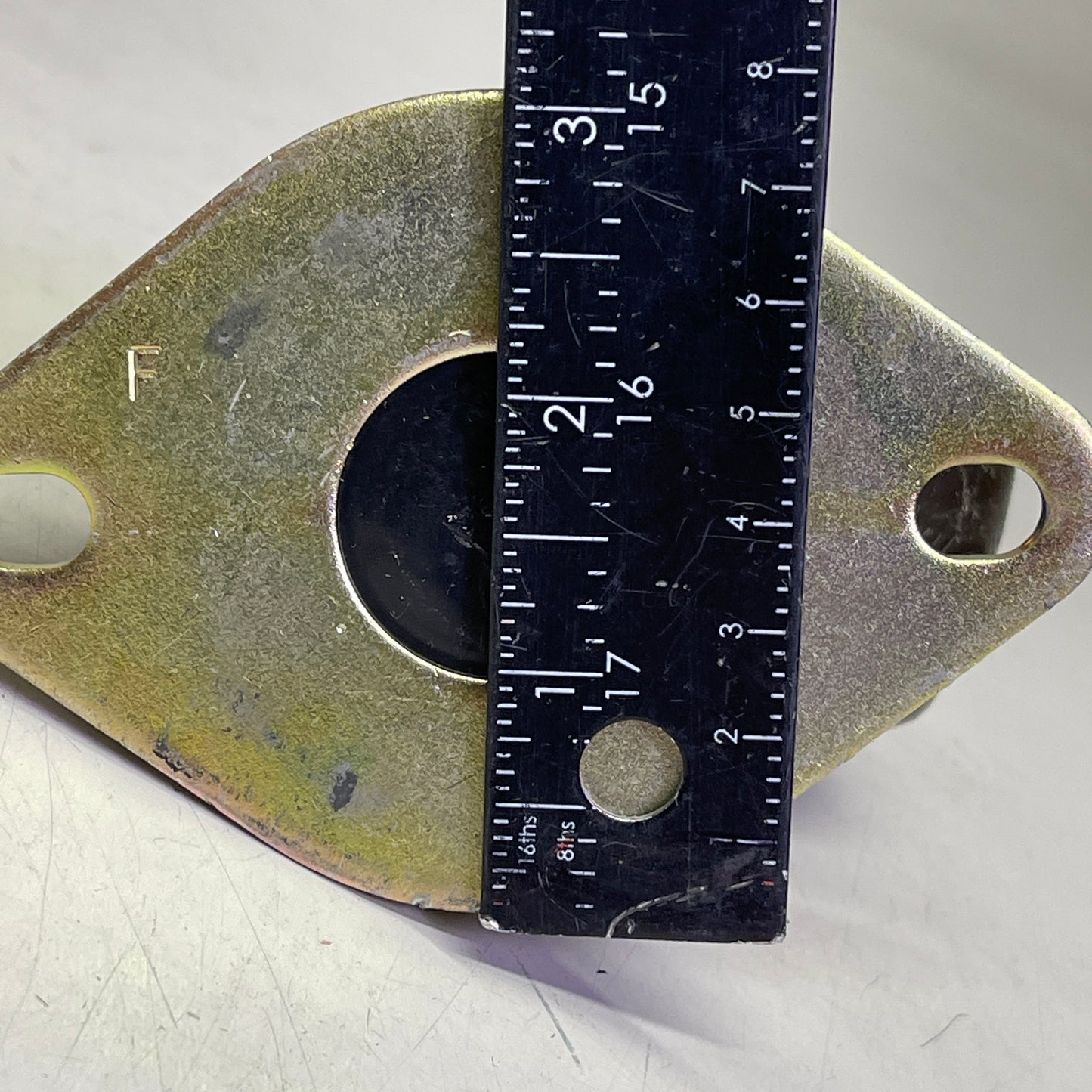 COLSON (4 PACK) Swivel Plate Casters w/ Hard Rubber Wheels 2-3/4" Brown 27015