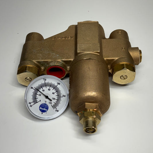 BRADLEY Eyewash Safety Shower Thermostatic Mixing Valve 26 GPM S19-2100