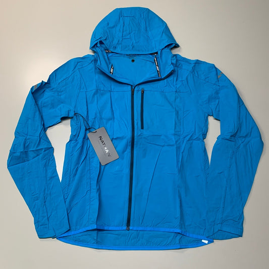 NATHAN Stealth Jacket W/ Hood Men's Electric Blue Size XL NS90060-60195-XL