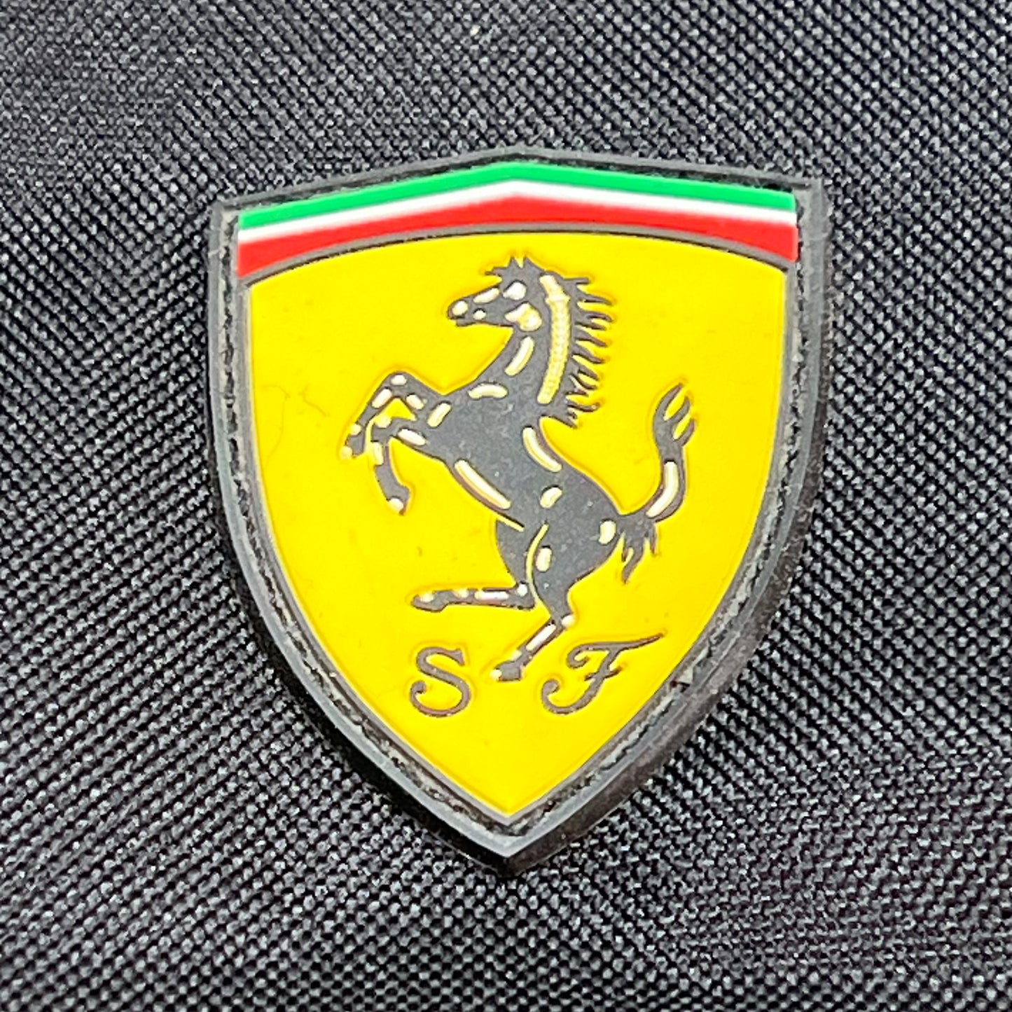 PUMA  Ferrari Drawstring Closure Bag 100% Nylon 18"x14" Black (Pre-Owned)