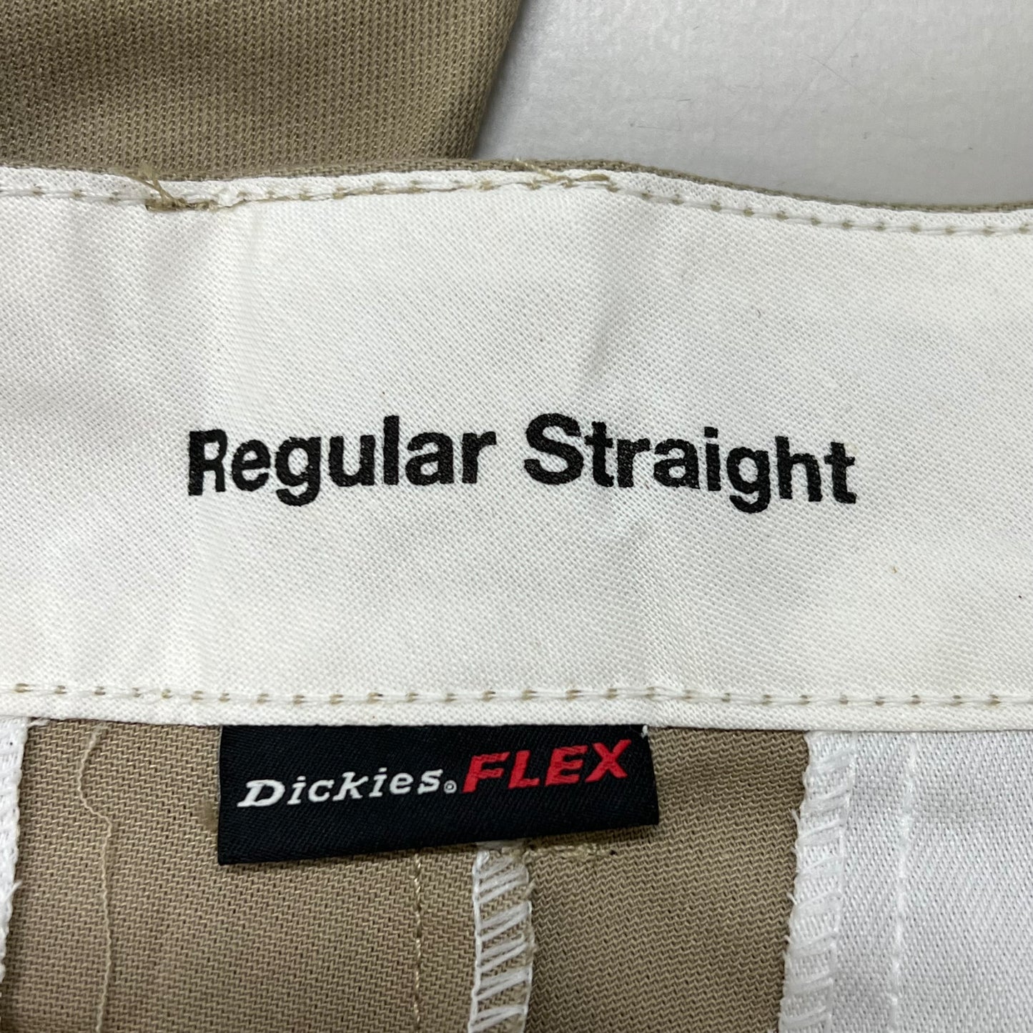 DICKIES Flex Regular Fit Cargo Straight Leg Pant Men's 32X30 Desert Sand WP595DS