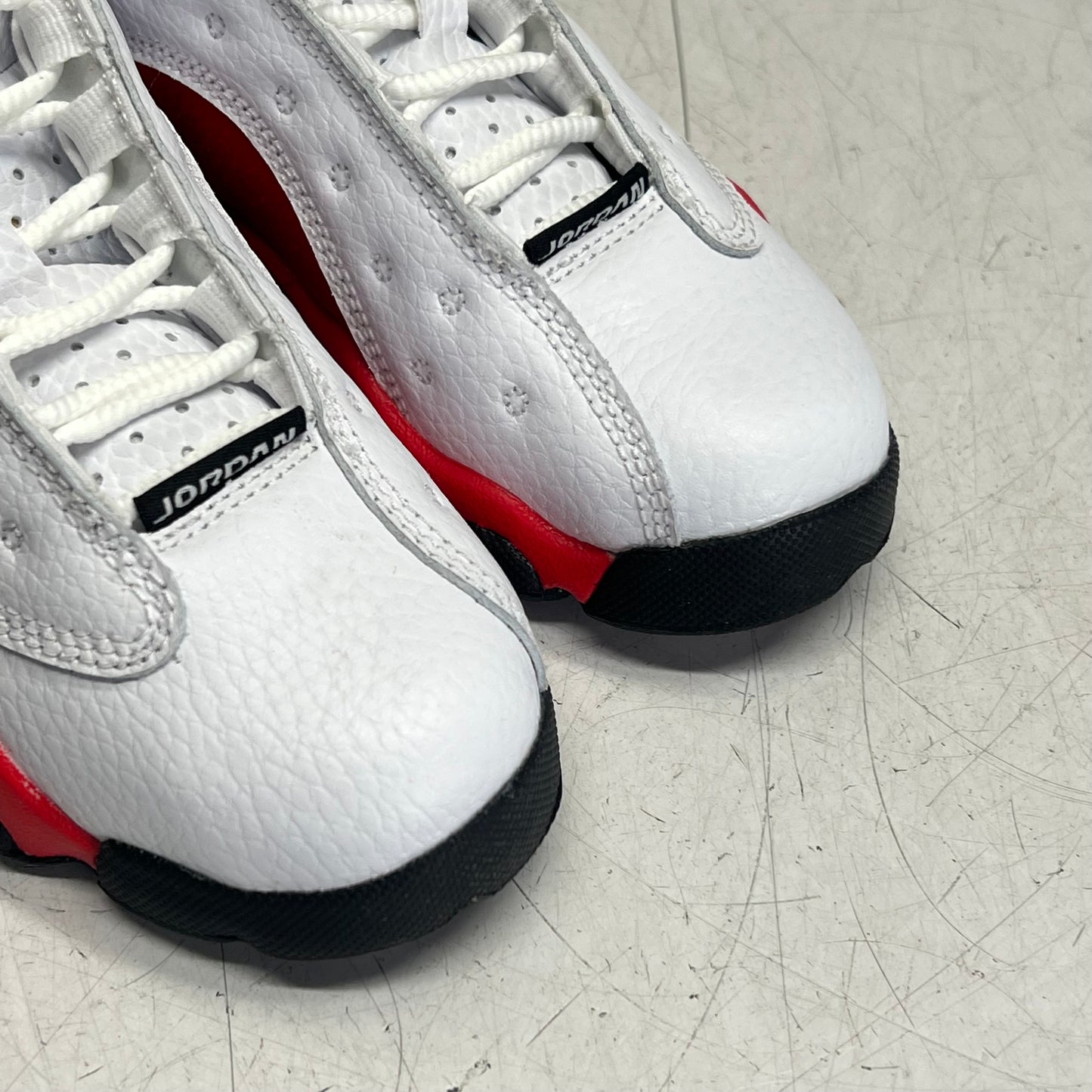 AIR JORDAN 13 Retro (ps) Sneaker Boy's Sz 11.5C White, Black True Red DJ3005 102