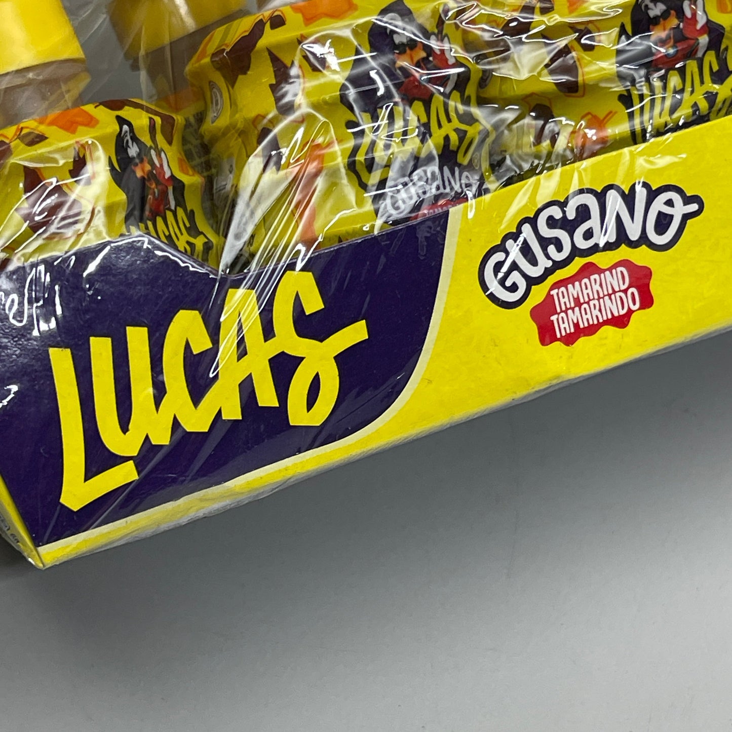 ZA@ 10-PACK! LUCAS Gusano Tamarind Hot Liquid Candy 1.26 oz (New) B