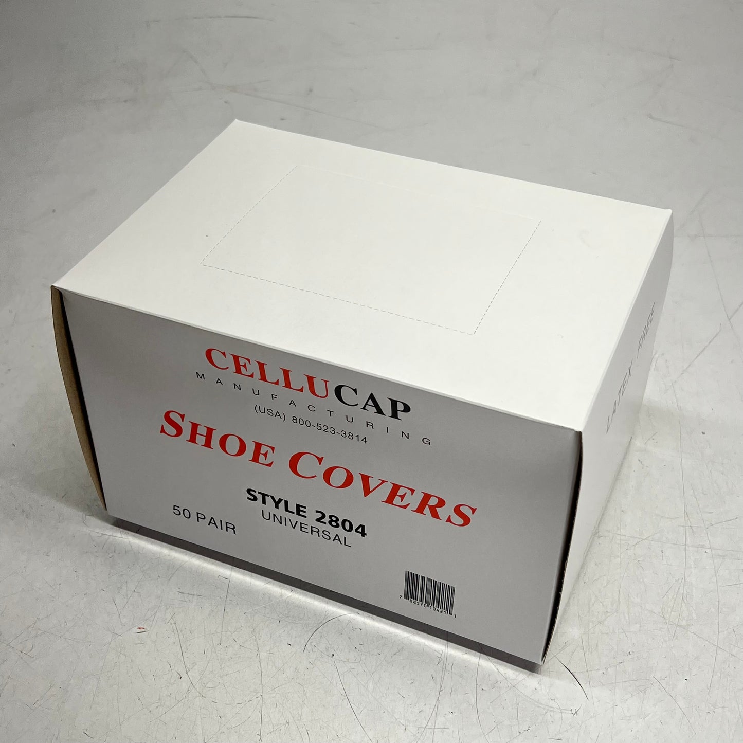 CELLUCAP (300 PACK) Disposable Shoe Covers One Size Blue 2804