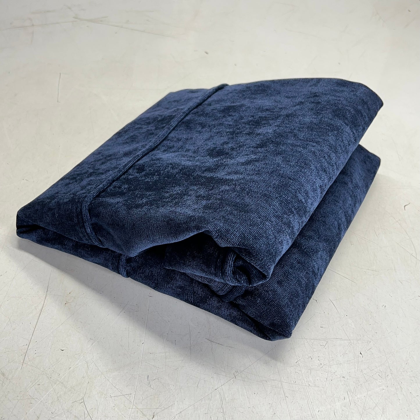 LOVE SAC Deep Angled Side Cover Corded Velvet 29" W X 28.5"T X 6"D Sapphire Navy