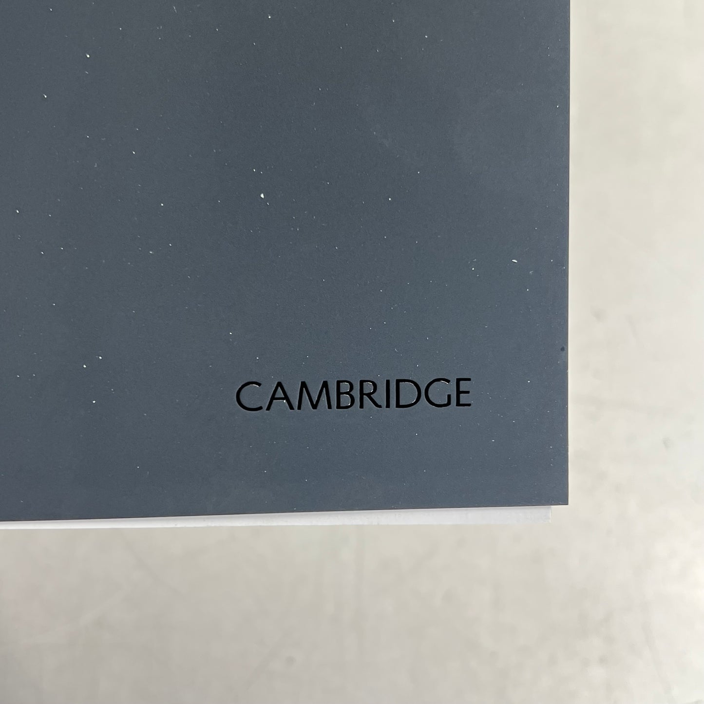 ZA@ MEAD (2 PACK, 80 SHEETS EACH) Wirebound Cambridge Notebook Ruled Pages Dark Grey 06672