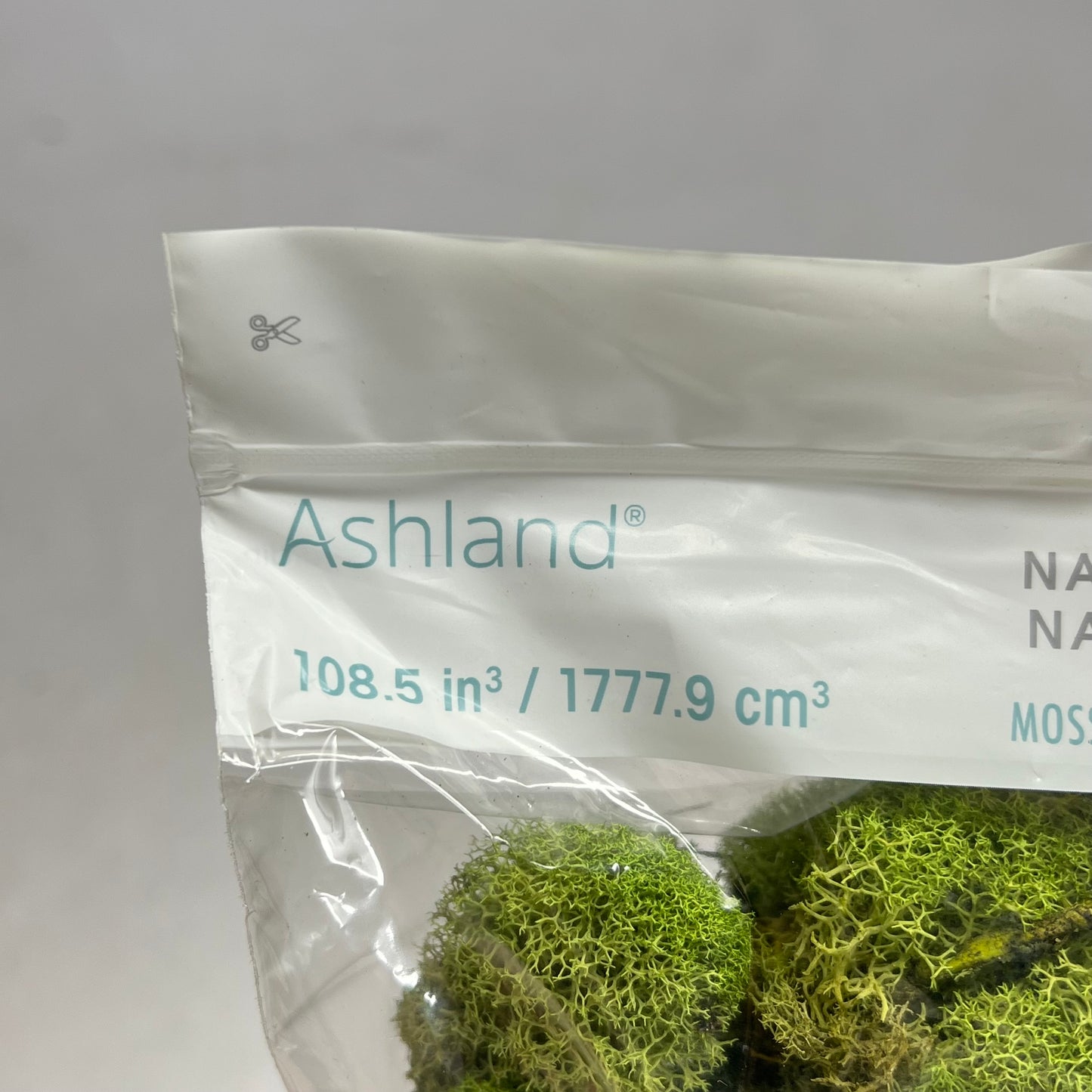 ASHLAND (6 PACK, 108.5 In³ Each) Naturals Reindeer Preserved Moss Green 284153