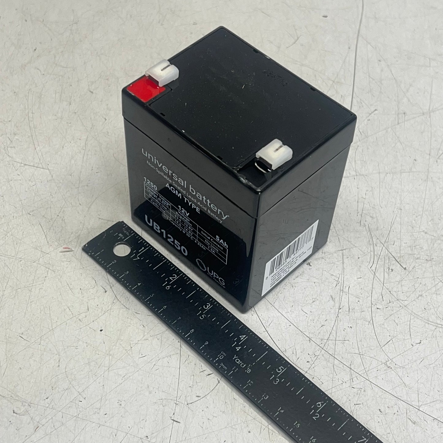 ZA@ UPG Sealed Lead Acid Battery Spill-proof & Regulated Valve 12V-5AH UB1250