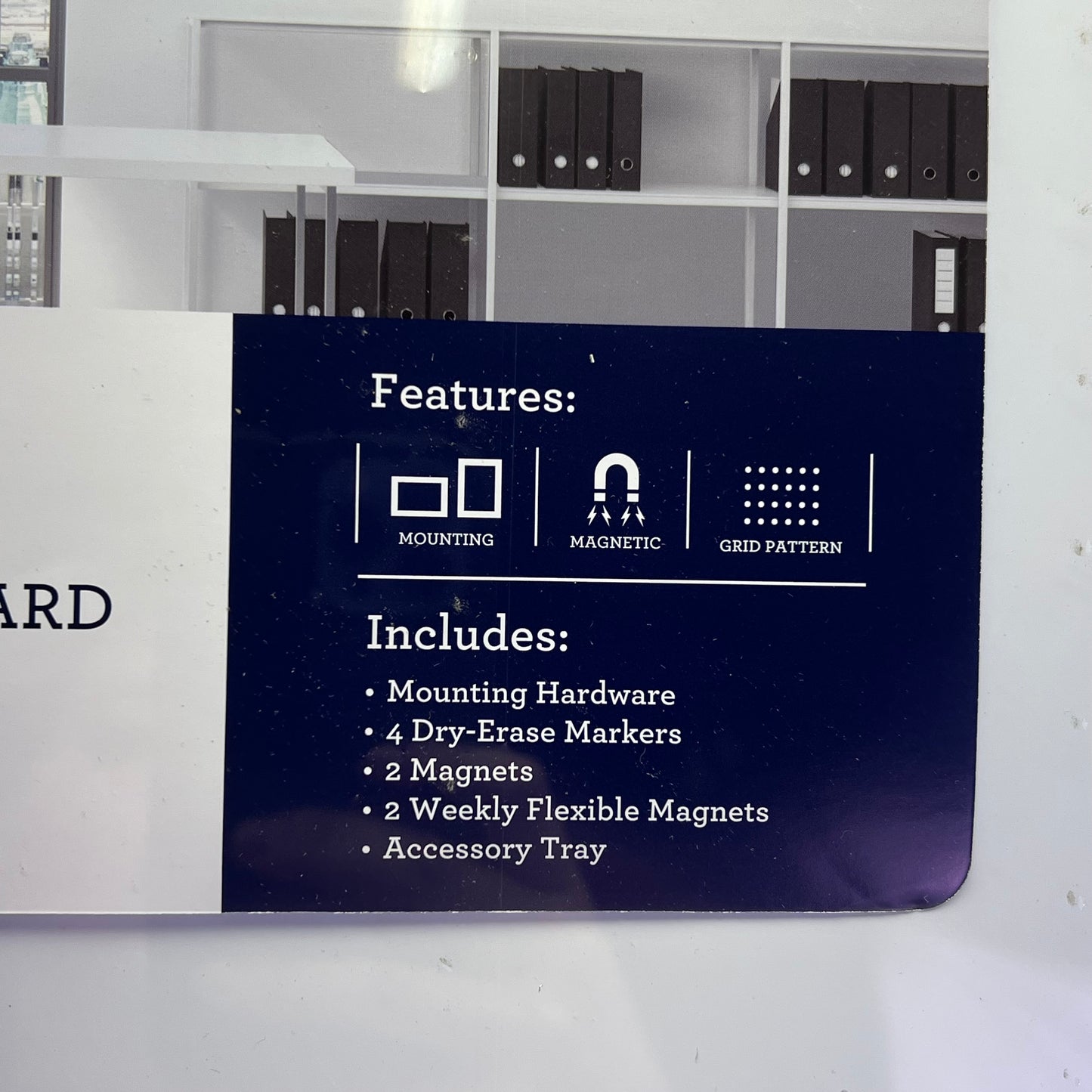 QUARTET Magnetic Dry Erase Board Aluminum Frame 3'x2' White/Silver 279378