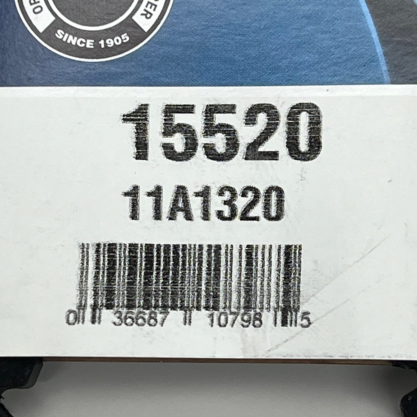 DAYCO (2 PACK) High Performance V-Belt Effective Length 52" Bottom Cog 15520 OEM