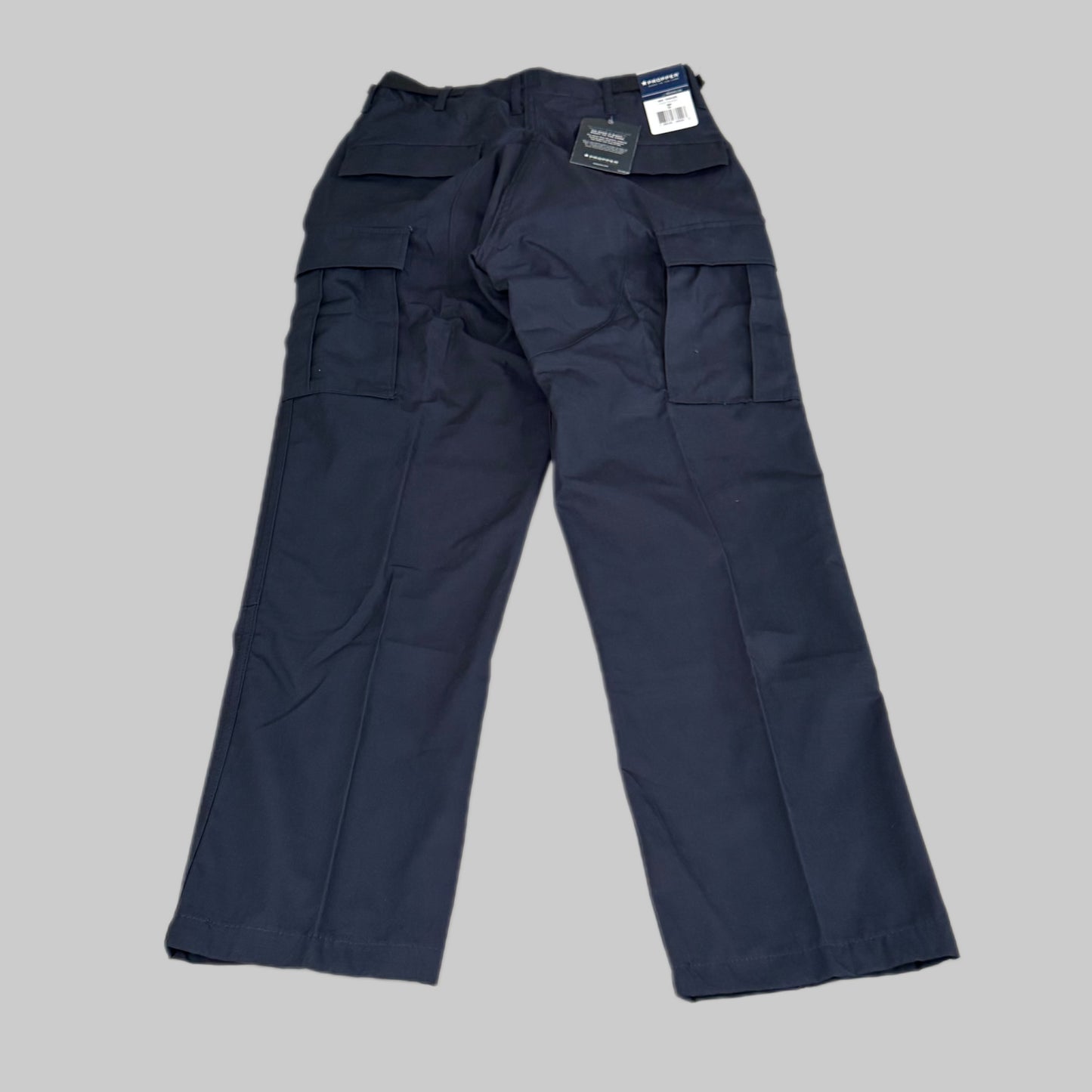 PROPPER BDU Trousers Button Fly 100% Cotton Women's SZ S Navy Blue 788029380203