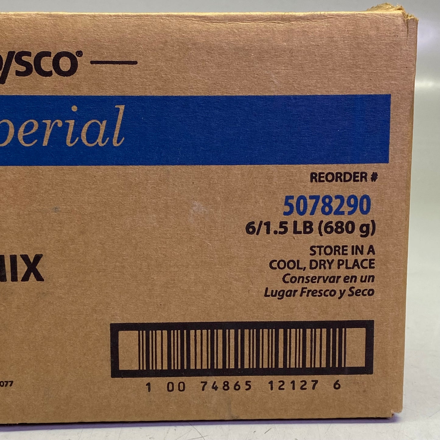 SYSCO (6 PACK) Old Fashioned Biscuit Gravy Mix 24 oz White 5078290