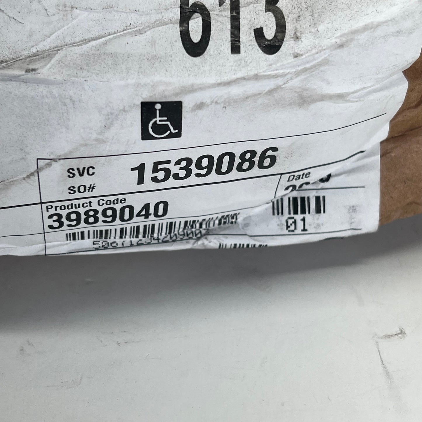 SLOAN  Flushometer Regal 613 Single Flush 1.5 GPF Rough Brass Finish 3989040