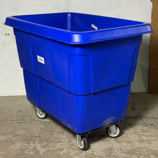 ZA@ GRAINGER Cube Truck 36FL23A 16ft Capacity 600Lbs Sz 42”Lx28”Wx37”H, Blue (Qty: 1, 151Lbs)