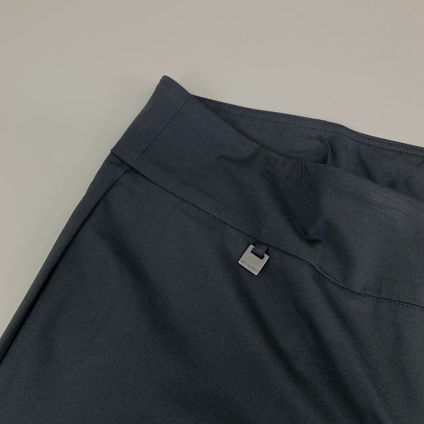 MULTIPLES Woven Ankle Pants Petite Women's Sz 16 Intgry M2623P