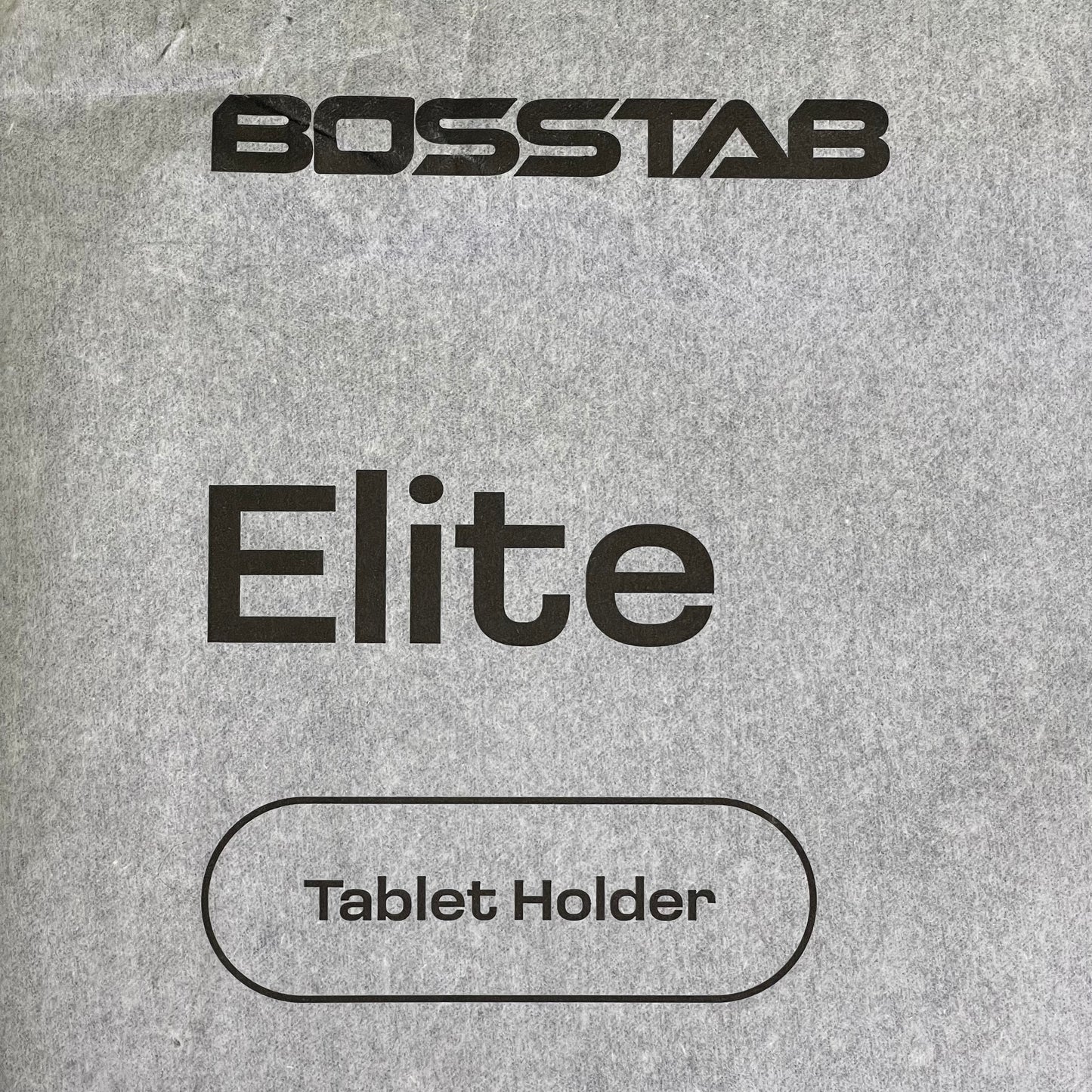 BOSSTAB Elite Tablet Holder 13"x10.5"x1" Black